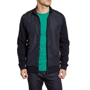 HUGO BOSS Skiles Regular Fit Zip Bomber Jacket